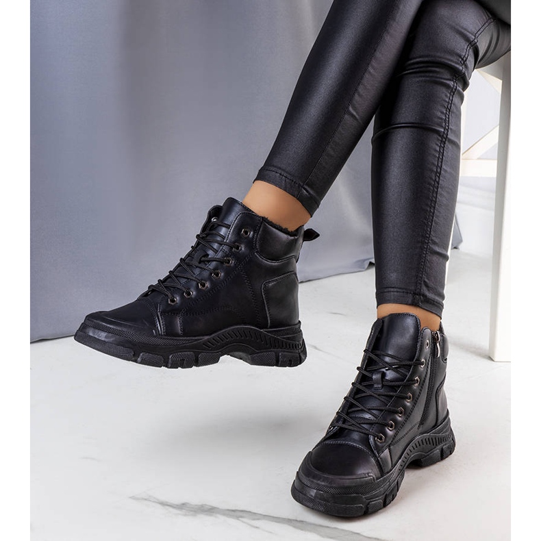 PA1 Bottes isolées noires de Dinto 1