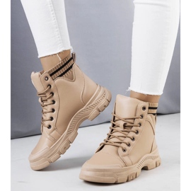 Bottes isolées Innes beiges 1