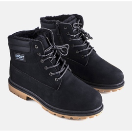 Bottes isolées noires pour hommes de North 1