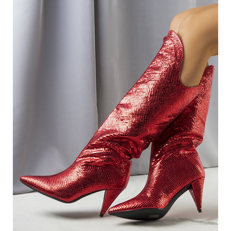 BM Bottes isolantes rouges Kova 1