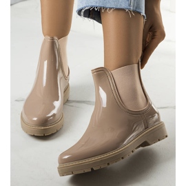 PA1 Bottes de pluie Kemi beiges 1 PA1 Bottes de pluie Kemi beiges 1