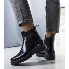 Bottes de pluie Kemi noires le noir 1