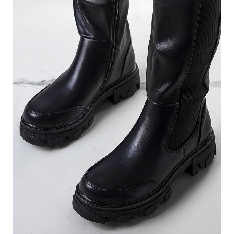 Bottes chaudes noires de Mikkel 1