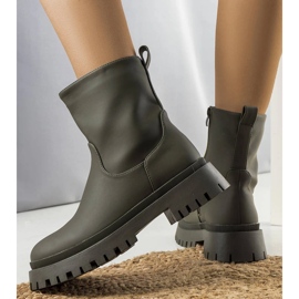 Bottes isolantes vert basilic 2
