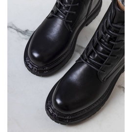 Bottes isolées noires de Vanta le noir 1