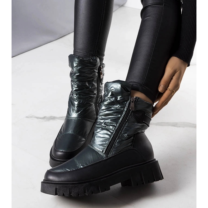 Après-skis femme Koltso verts noir 1