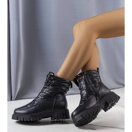 Bottes de neige femme Anderson noires le noir 1