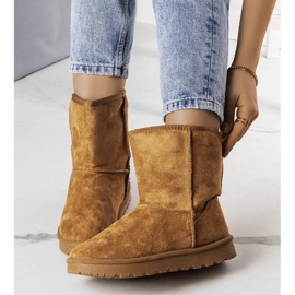 Hank bottes de neige isolées brunes 1 Hank bottes de neige isolées brunes 1