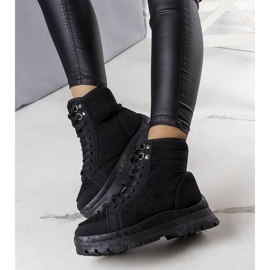 Bottes isolées noires Isaias 1