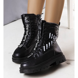 BM Bottes de neige Sarai noires le noir 1
