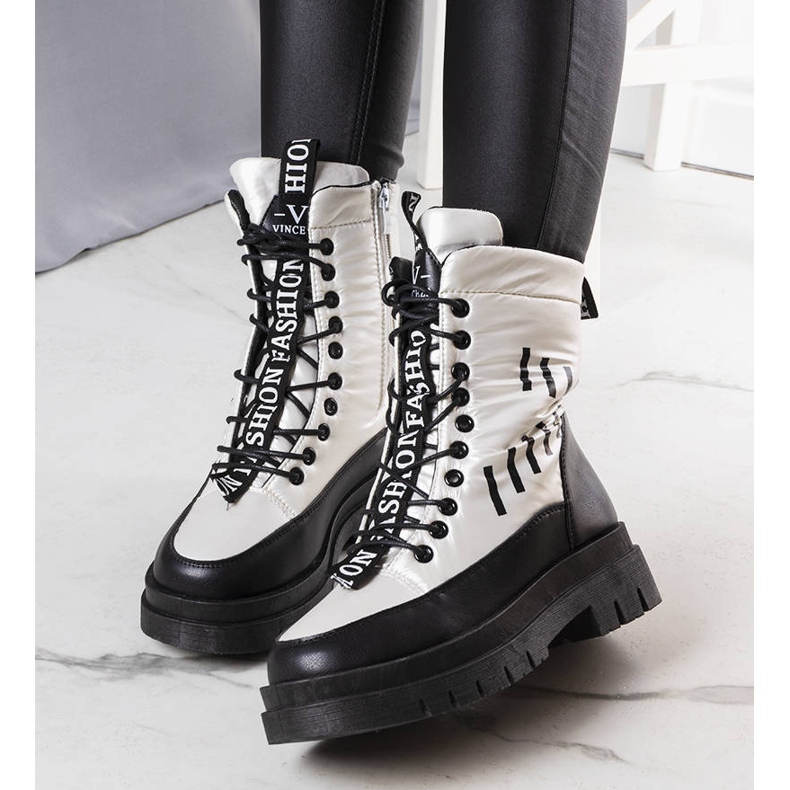 Bottes de neige Saraï blanche 1