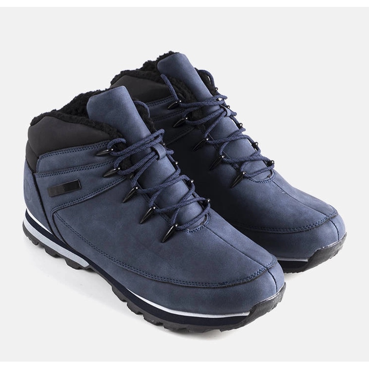 Bottes isolées bleu marine de Jemma 1