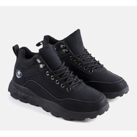Bottes isolées noires d'Aidan le noir 1