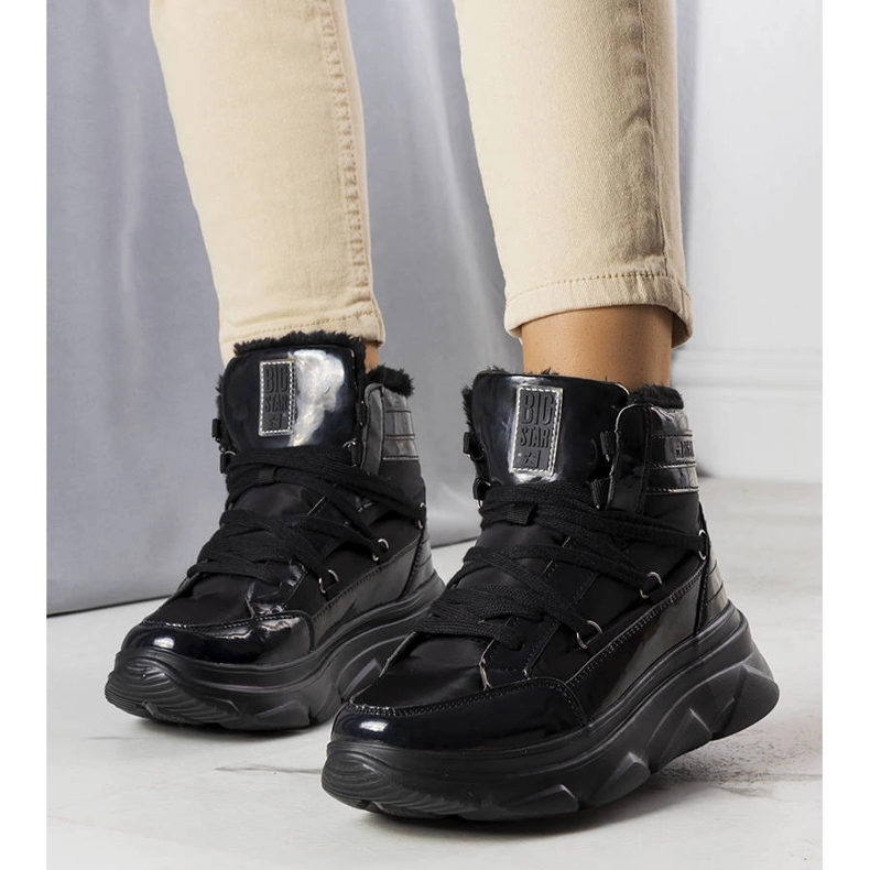 Bottes de neige Big Star II274311 noires 1