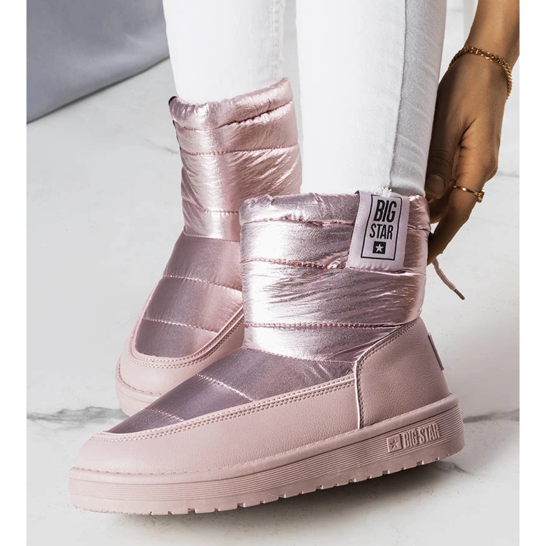 Big Star II274119 bottes de neige roses 1