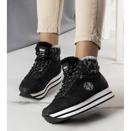 Bottes isolées noires LCJ-22-31-1448L Lee Cooper 1