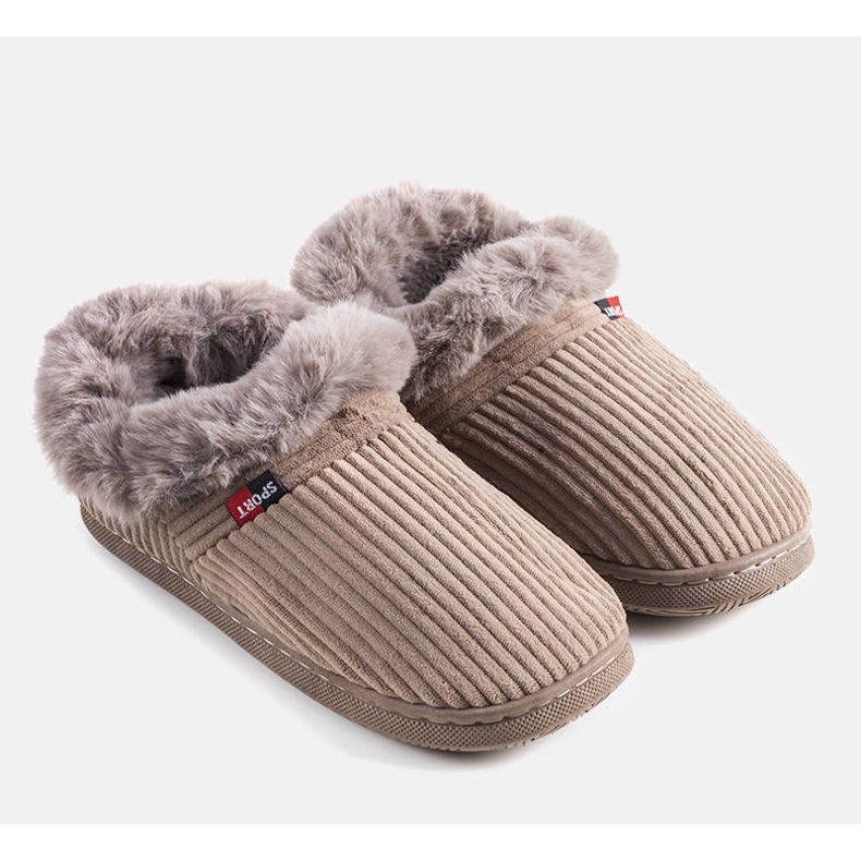 Chaussons hauts homme Ruest marron brun 1 Chaussons hauts homme Ruest marron brun 1