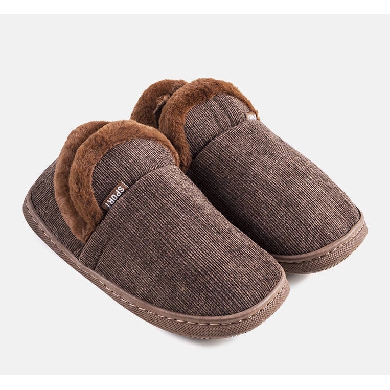 Chaussons Voltar hauts homme marron brun 1 Chaussons Voltar hauts homme marron brun 1