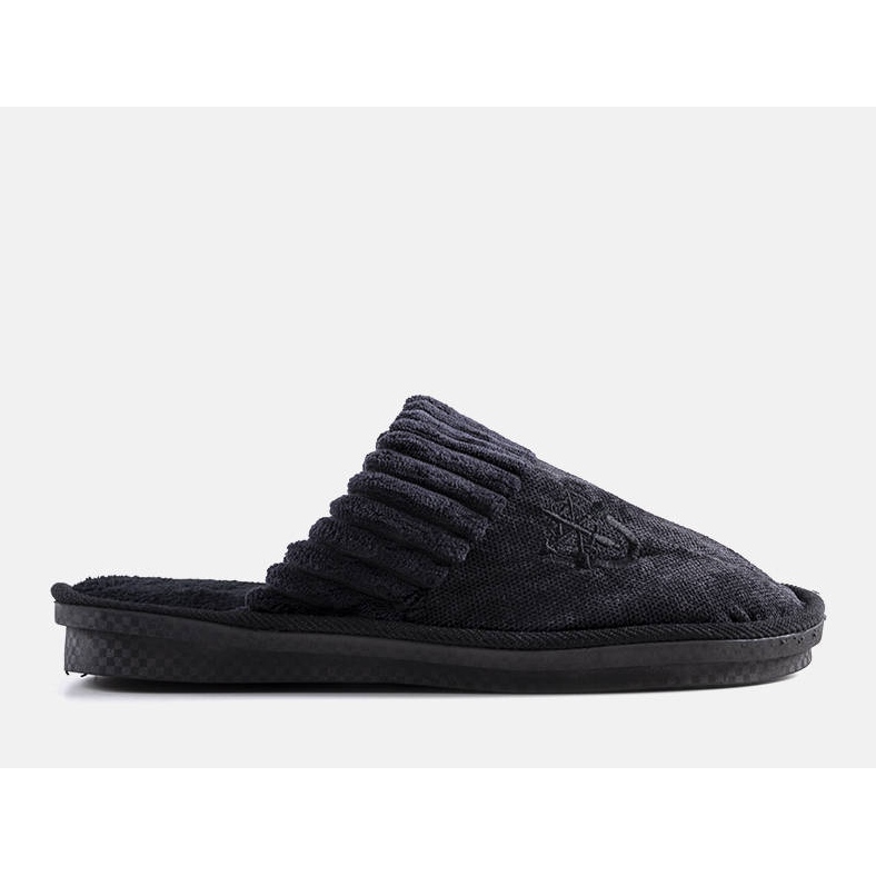 BM Chaussons noirs pour homme de Lesseps 1