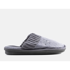 BM Chaussons gris pour homme de Lesseps 1