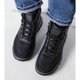 Bottes noires Big Star KK274222 1