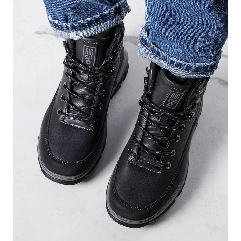 Bottes noires Big Star KK274222 le noir 1 Bottes noires Big Star KK274222 le noir 1