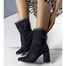Bottines noires de Ellianna le noir 1