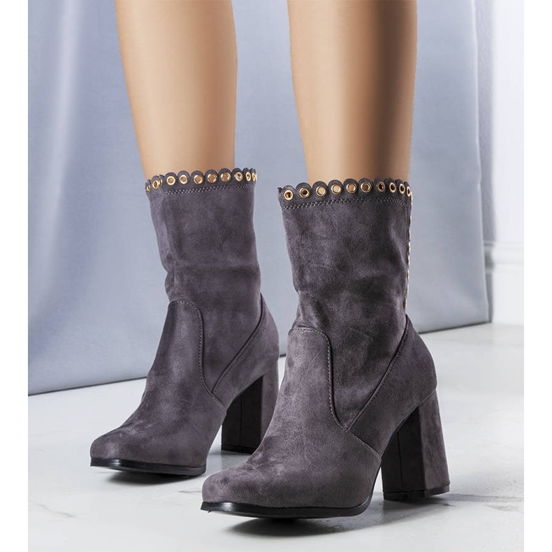Bottines grises Ellianna 1 Bottines grises Ellianna 1