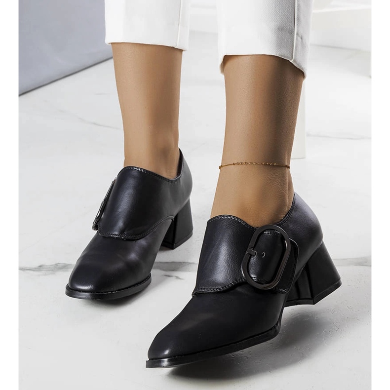 Escarpins à talons noirs Ailani le noir 1