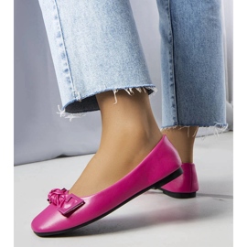 Ballerines roses à nœud Tabitha 1