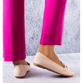 Mocassins classiques beiges de Pitre 1