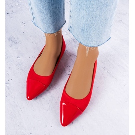 Ballerines vernies rouges de Thibault 1