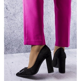 Escarpins élégants noirs de Vinceza le noir 1 Escarpins élégants noirs de Vinceza le noir 1