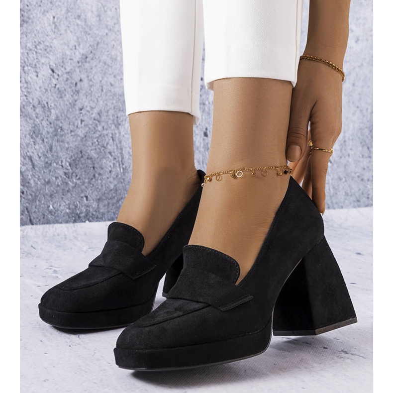 Vinceza Talons hauts noirs de Vincez le noir 2 Vinceza Talons hauts noirs de Vincez le noir 2