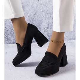 Vinceza Talons hauts noirs de Vincez le noir 1 Vinceza Talons hauts noirs de Vincez le noir 1