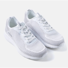 Baskets Big Star homme blanches et grises JJ174286 1