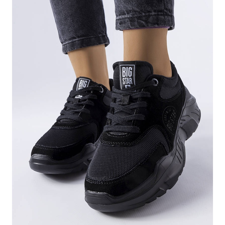 Baskets noires Big Star JJ274A113 1