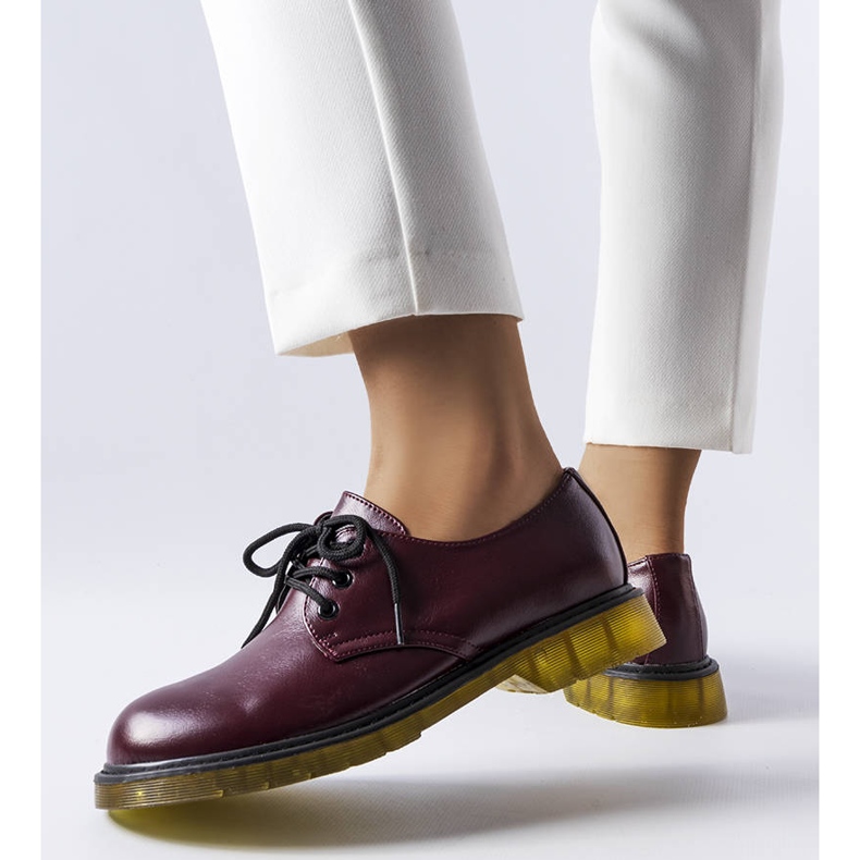 BM Bottines bovver Parfait bordeaux rouge 1 BM Bottines bovver Parfait bordeaux rouge 1