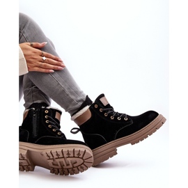 Trappeurs Isolés En Fourrure Pour Femme Noir Fenan le noir 8