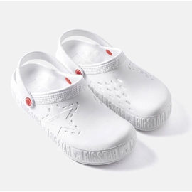 Chaussons blancs Big Star II175003 1