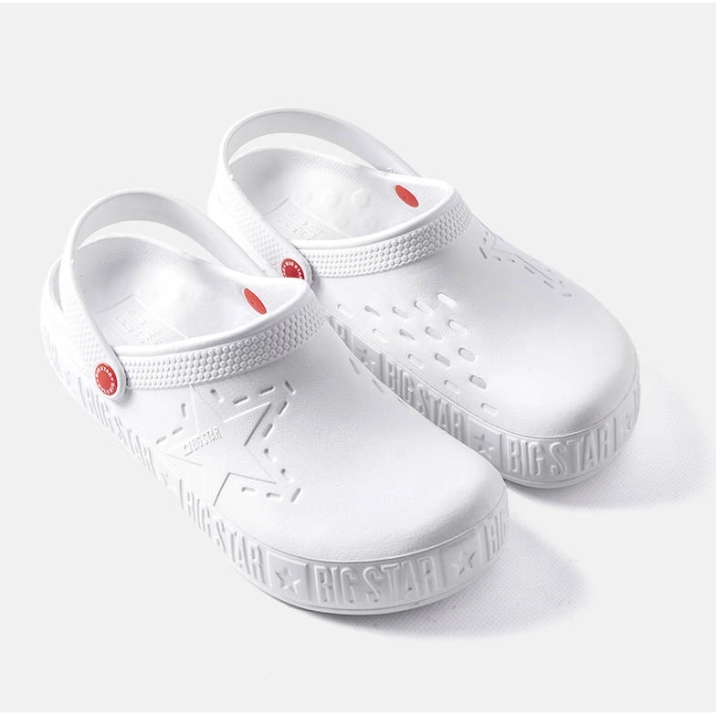 Chaussons blancs Big Star II175003 blanche 1