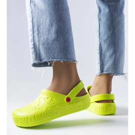 Chaussons Big Star II275006 verts 1