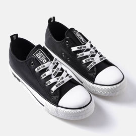 Baskets pour enfants Big Star noires KK374039 1