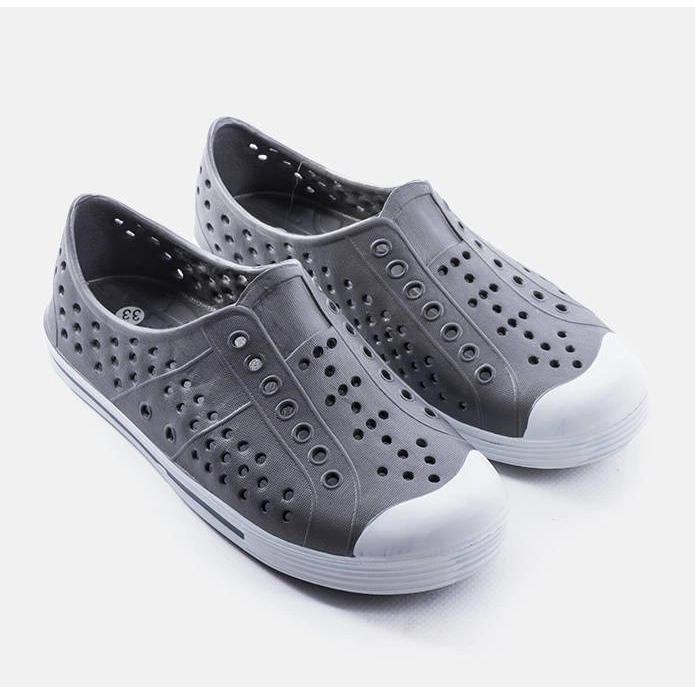 Chaussons de piscine enfant Peppin gris 1