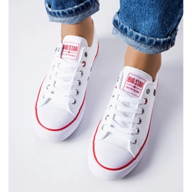 Baskets classiques blanches Big Star T274022101 2