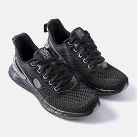 Chaussures de sport noires Big Star LL174103 1