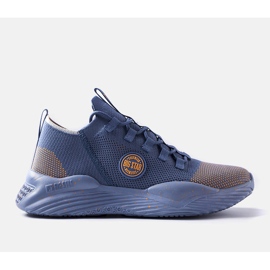 Baskets Big Star bleues pour homme LL174280 1 Baskets Big Star bleues pour homme LL174280 1