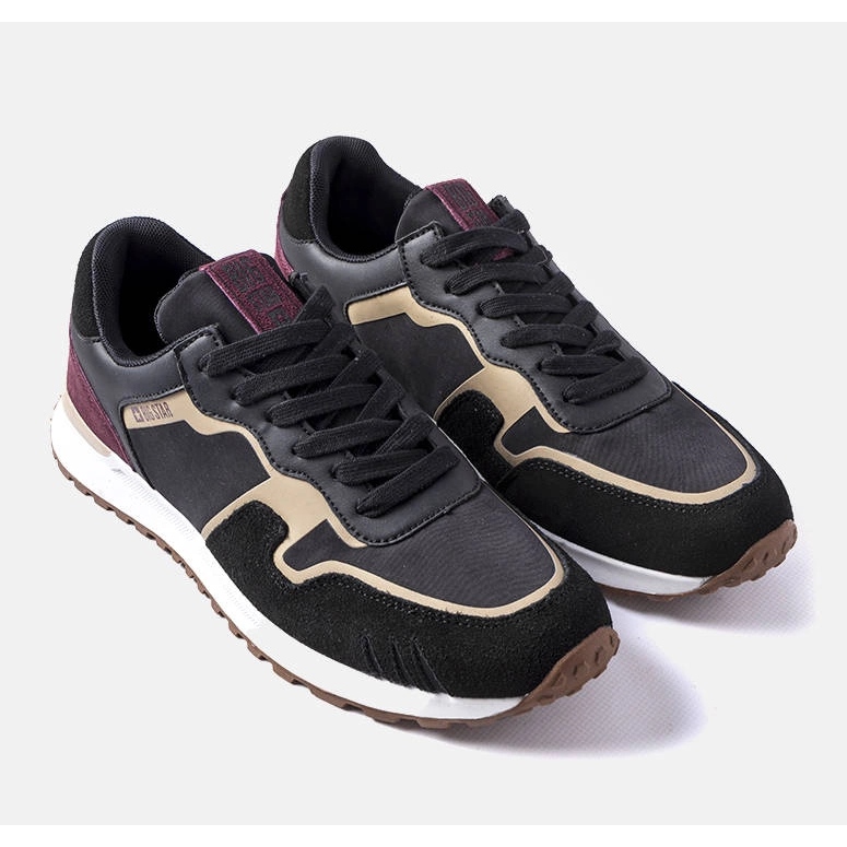 Baskets en daim noir Big Star LL174125 le noir 1