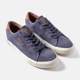 Baskets homme Big Star LL174011 bleu marine 1