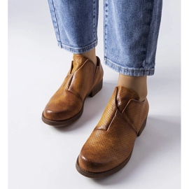 Derbies beiges LS5379 Taupe 2